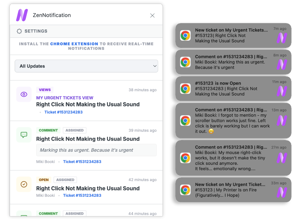 ZenNotification screenshot 1